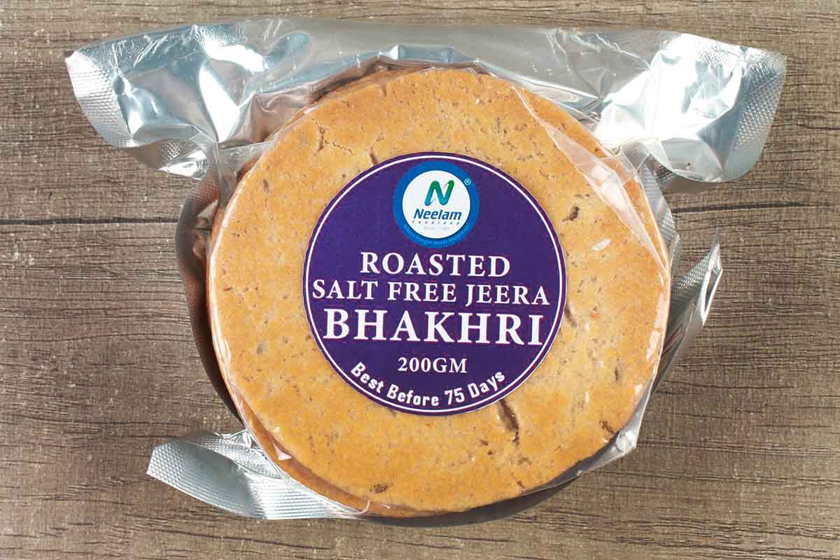 ROASTED SALT FREE JEERA BHAKHRI 200 GM