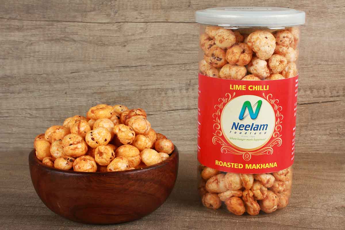 ROASTED MAKHANA LIME CHILLI 80 GM