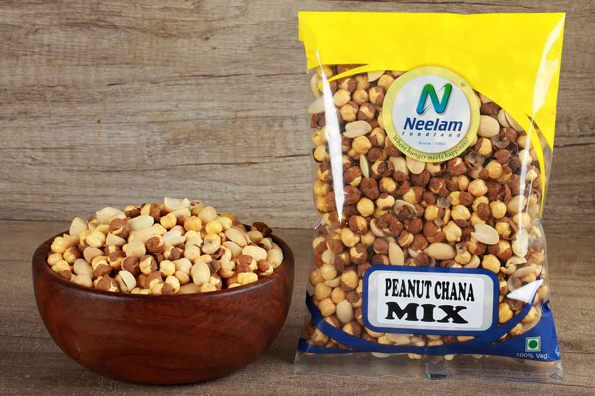 Peanut Chana Mix 200 Gm – Neelam Foodland USA