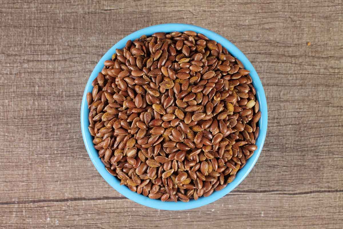 Roasted Salted Flax Seeds 100 Gm