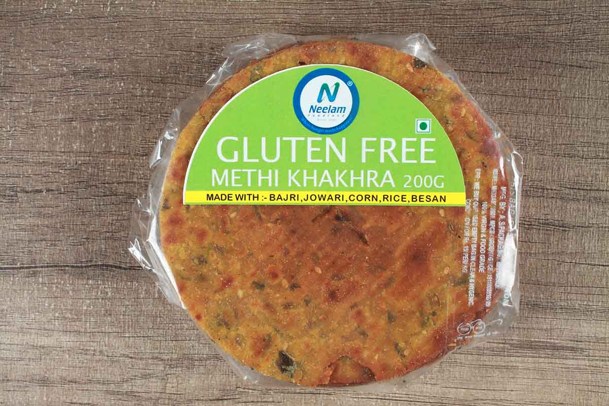 GLUTEN FREE METHI KHAKHRA 200 GM