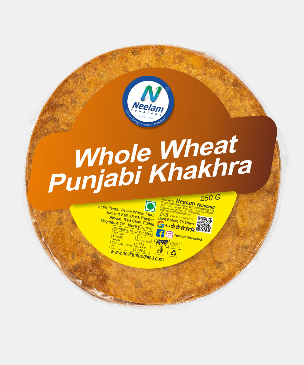 Whole Wheat Punjabi Khakhra 250 Gm