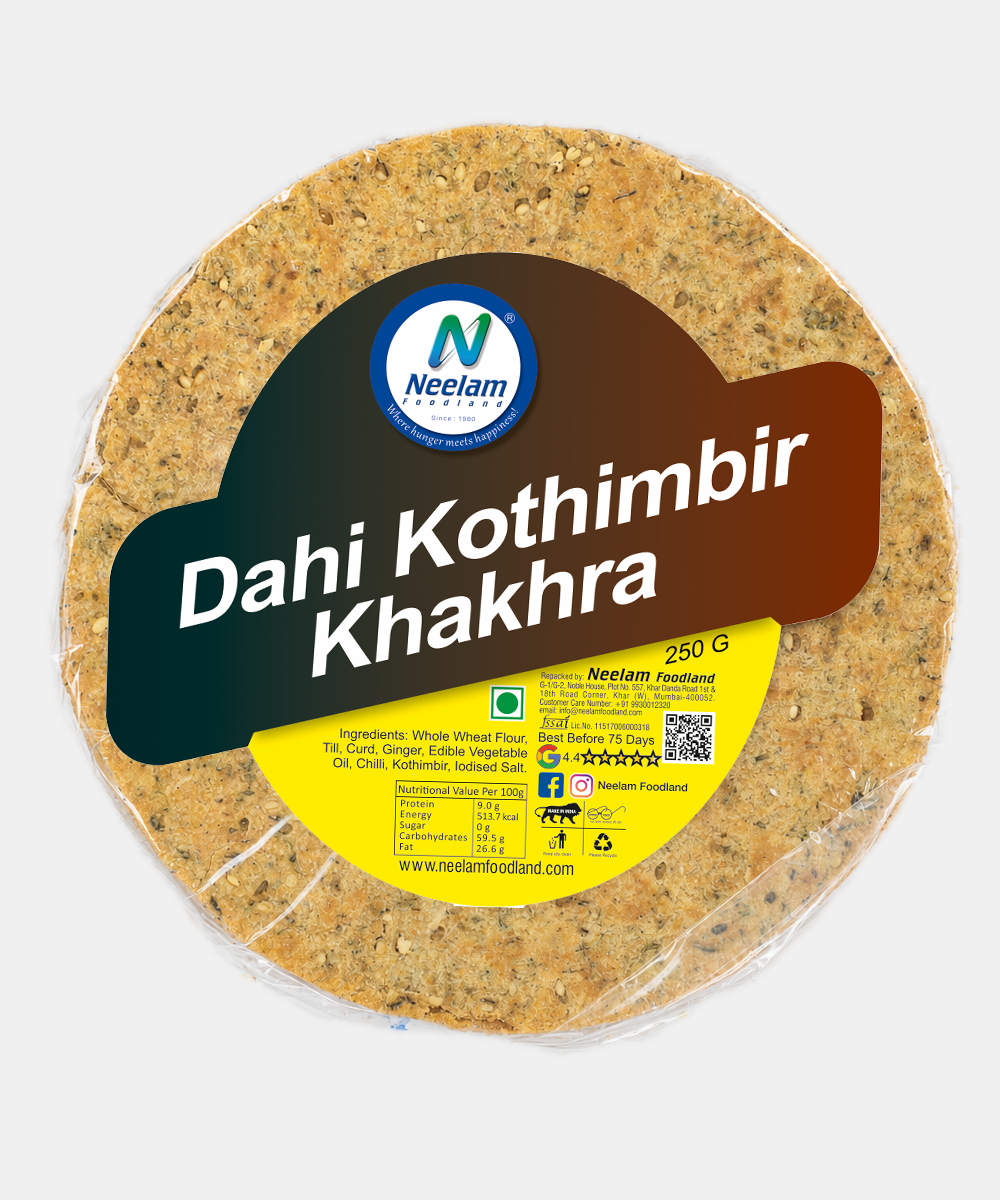 Dahi Kothimbir Khakhra 250 Gm