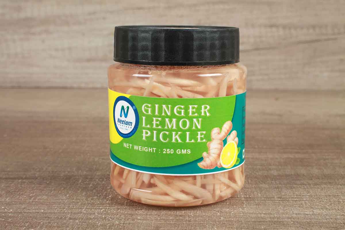 GINGER LEMON PICKLE 250 GM