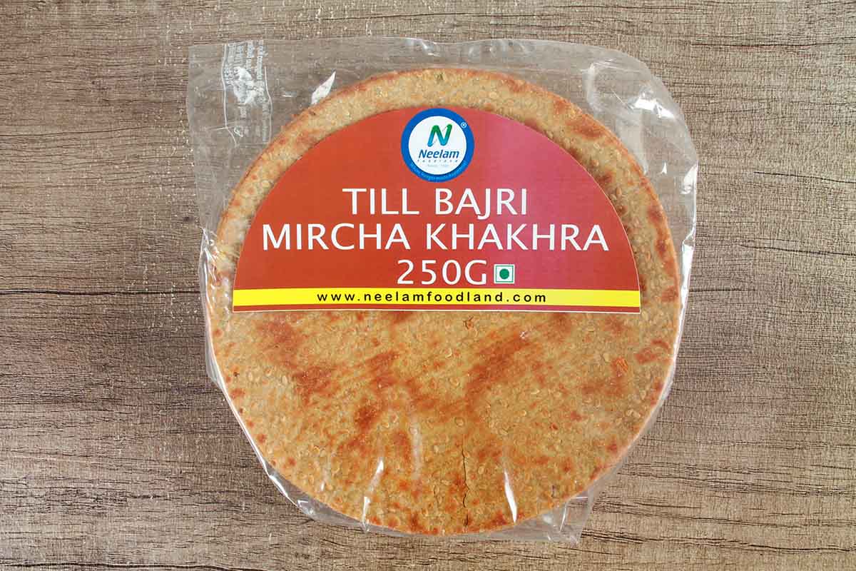 TIL BAJRI MIRCHA KHAKHRA 250 GM