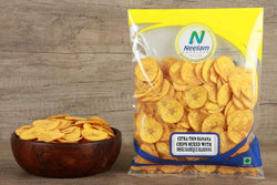 EXTRA THIN BANANA CHIPS MIXED WITH SMOKE BARBEQUE SEASONING 200 GM