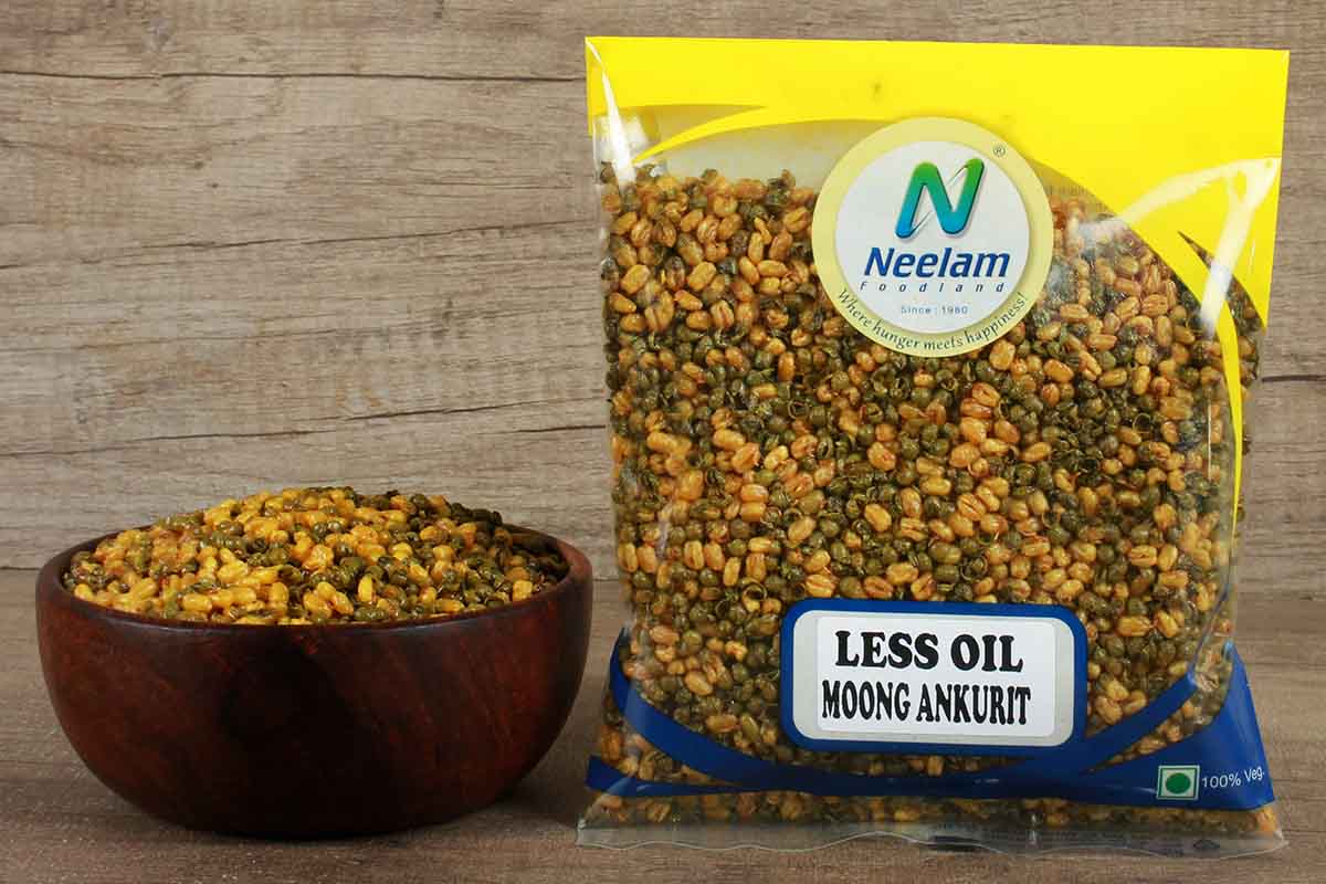 LESS OIL MOONG ANKURIT 200 GM