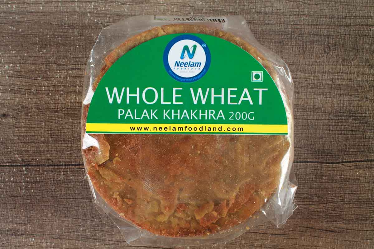 WHOLE WHEAT PALAK KHAKHRA MINI 200 GM