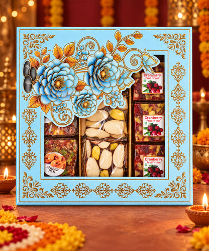 Mix Sweet Blue Flower Box 350 Gm