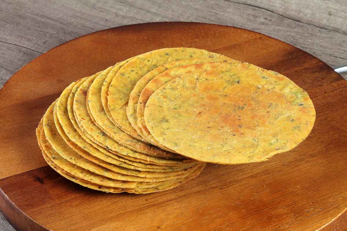 Whole Wheat Methi Khakhra Mini 200 Gm