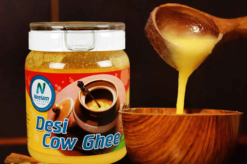HOME MADE DESI GIR COW GHEE 1 LTR