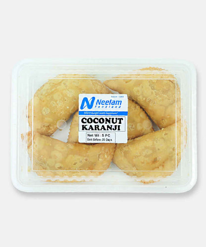 Coconut Karanji 5 Pc