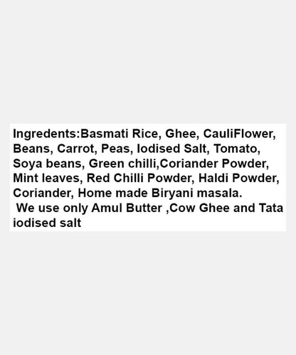 Jain Koyla Biryani 70 Gm