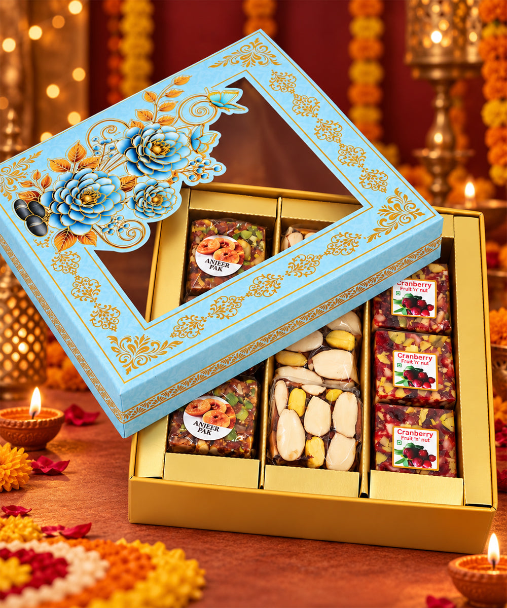 Mix Sweet Blue Flower Box 350 Gm