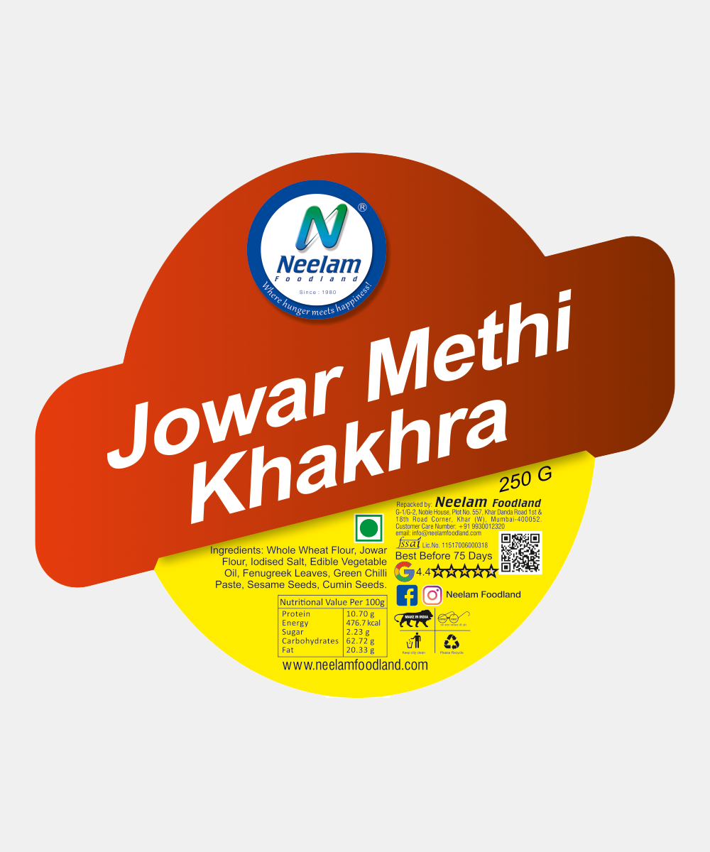 Jowar Methi Khakhra 250 Gm