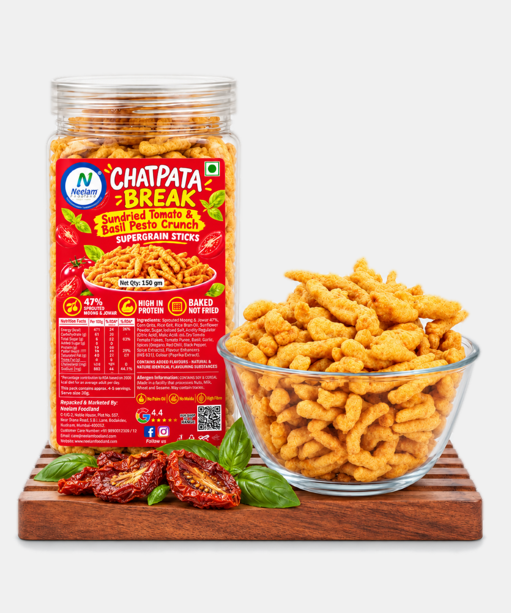 Sundried Tomato & Basil Pesto Crunch 150 Gm