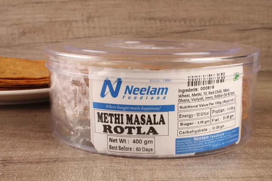 Methi Masala Rotla 400 Gm