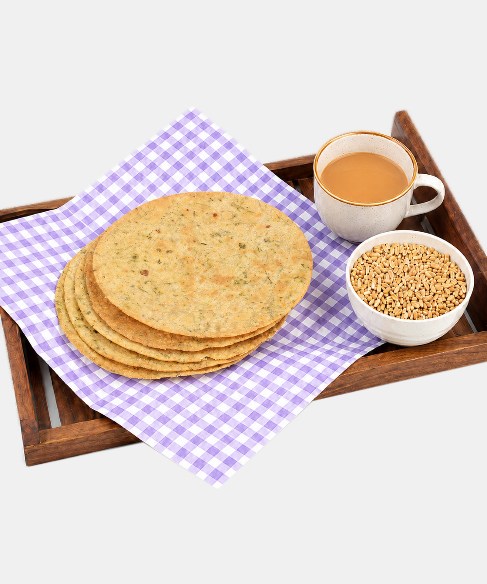 Whole Wheat Bajra Methi Khakhra 250 Gm