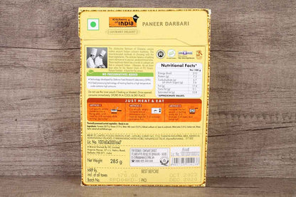 KITCHEN OF INDIA  PANEER DARBARI 285 GM