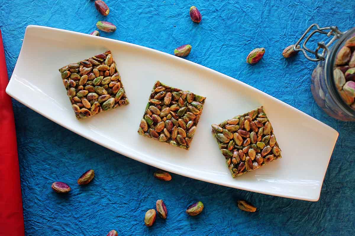 PISTA SUGAR FREE CHIKKI 250 GM