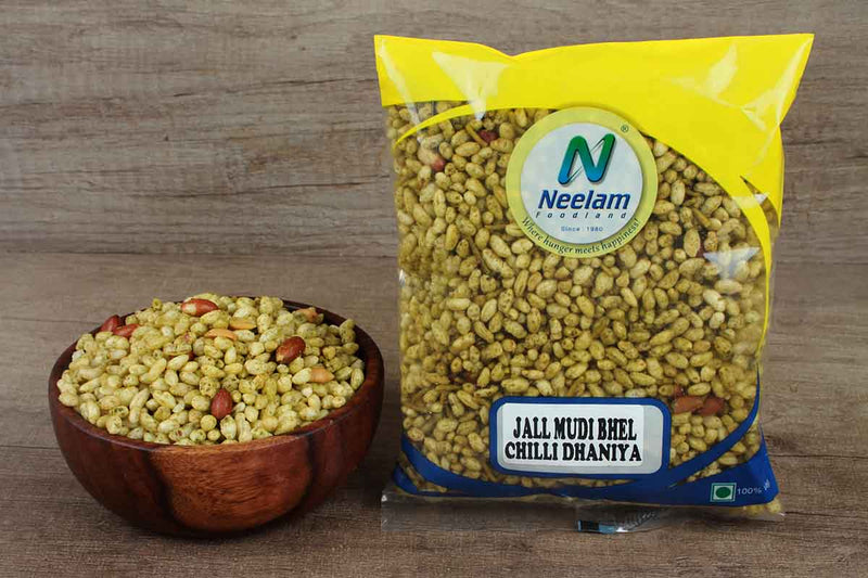 JALL MUDI BHEL CHILLI DHANIYA 150 GM