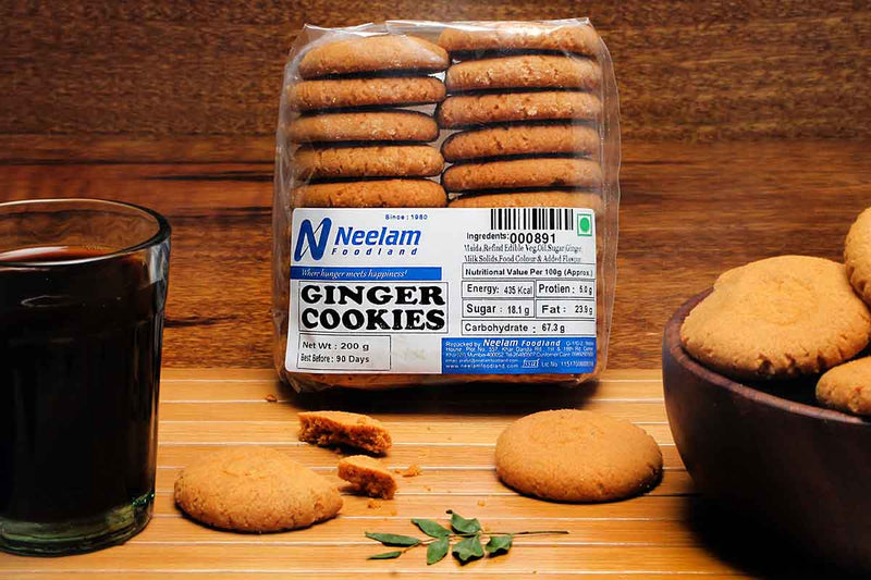 GINGER COOKIES 200 GM