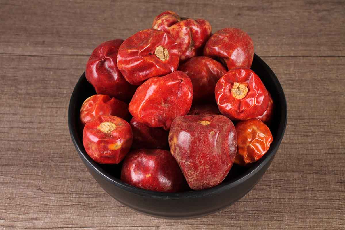 BORIYA MIRCH/ROUND RED CHILLI 100 GM